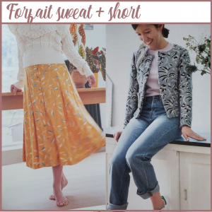 forfait 2 vêtements jupe + veste