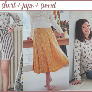 forfait 3 vêtements sweat + short + jupe